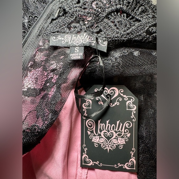 ✨🆕 Dolls Kill Unholy Rehearsal Party Mini Dress (Small) - Picture 8 of 9